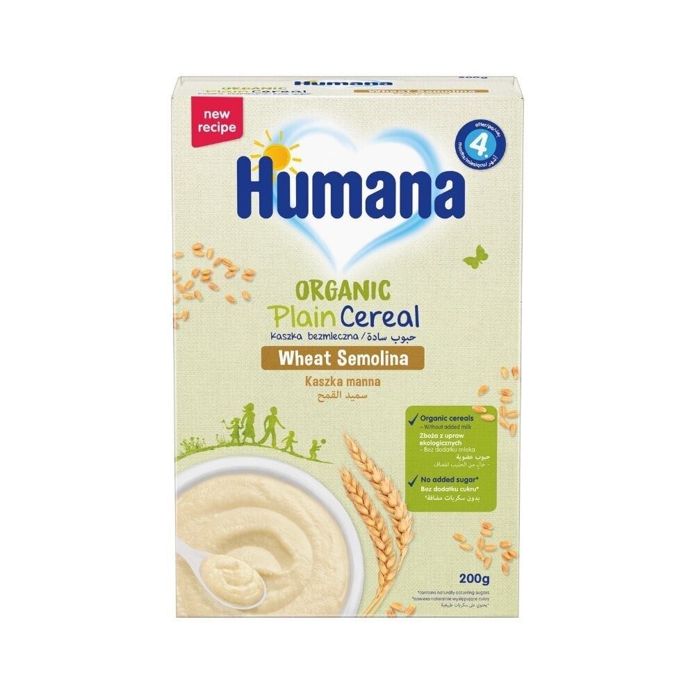 HUMANA Kruopų  košė Humana Bio, 200 g