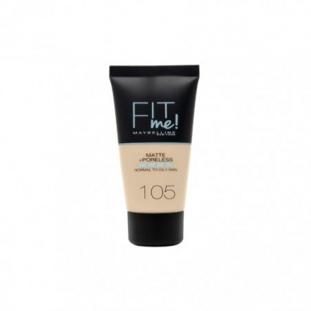 Maybelline Fit Me Matte & Poreless Foundation 105 Natural Ivory