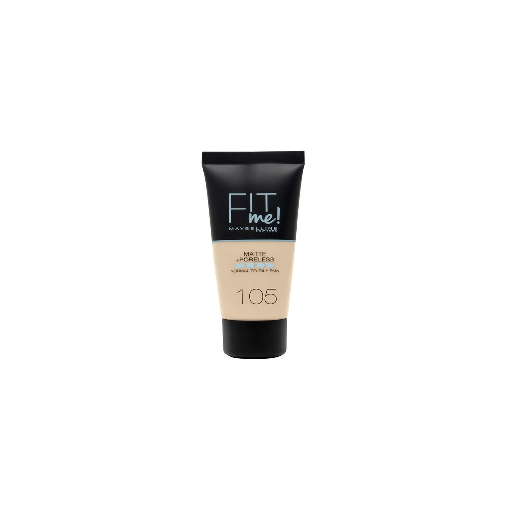 Maybelline Fit Me Matte & Poreless Foundation 105 Natural Ivory