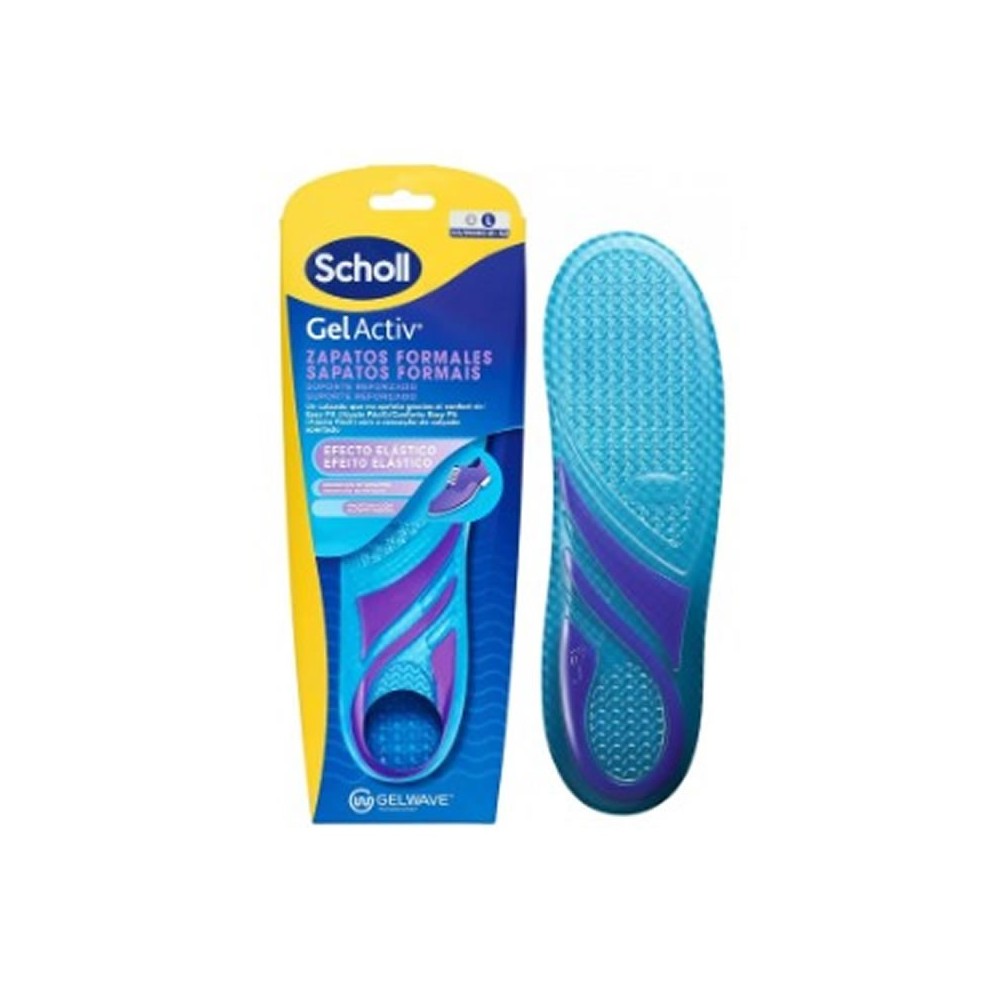 Scholl Gelactiv Formal Shoe Insoles Size L (40 - 46.5) 1 Pair