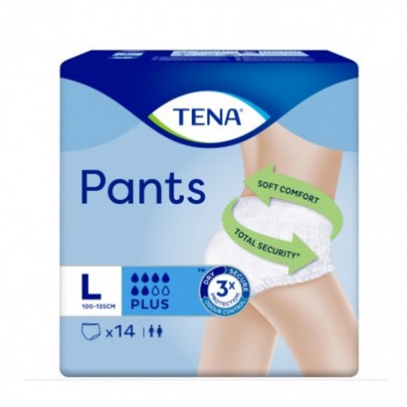 Tena Pants Plus Large Size 14U