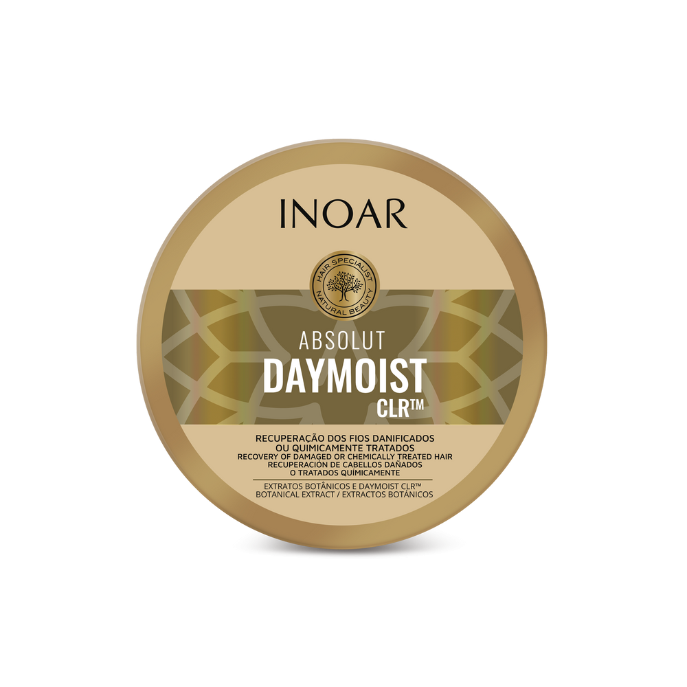 Inoar Plaukų kaukė chemiškai pažeistiems plaukams INOAR Absolut Daymoist Mask 250g