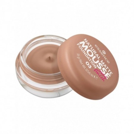 Essence Cosmetics Natural Matte Base Maquillaje En Mousse 03 16g