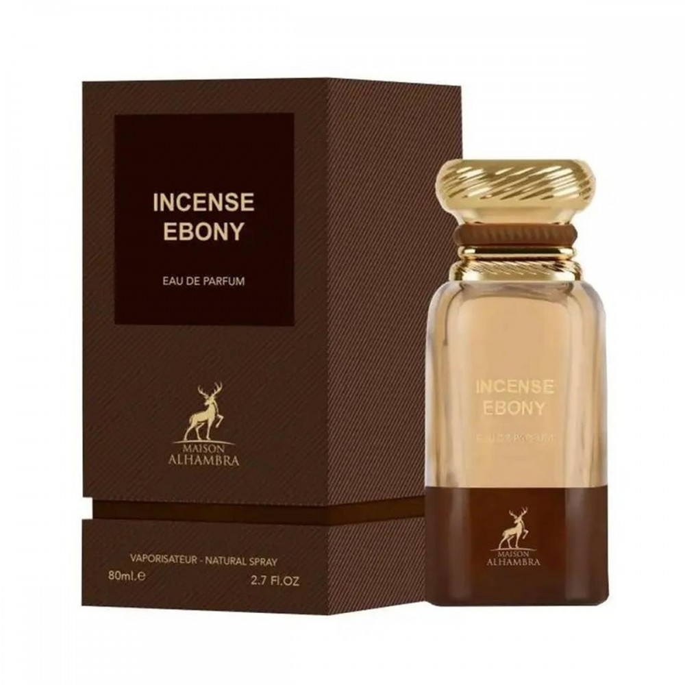 Maison Alhambra Incense Ebony Eau De Parfum 80ml Spray