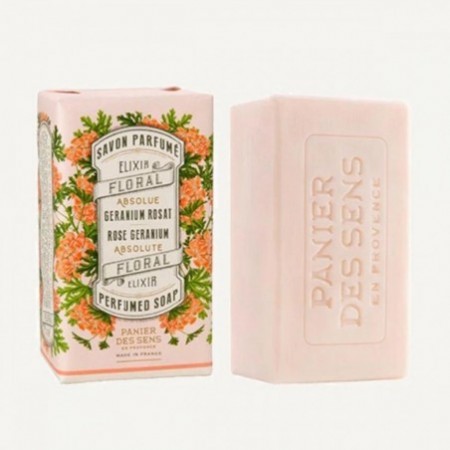 Panier Des Sens Elixir Floral Rose Geranium Jabon Perfumado 150g