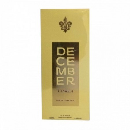 Paris Corner December Vanilla Eau De Parfum 85ml Spray