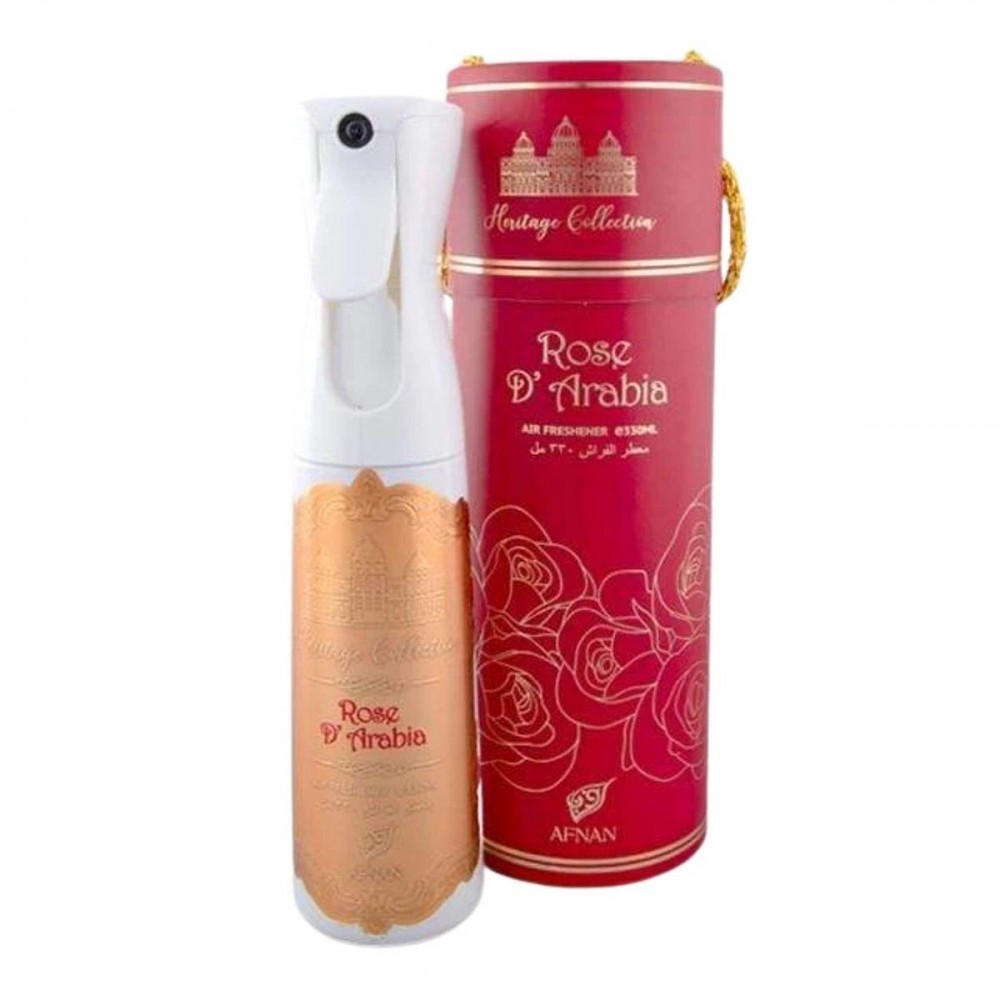 Afnan Rose D'arabia Air Freshener Spray 300ml Spray