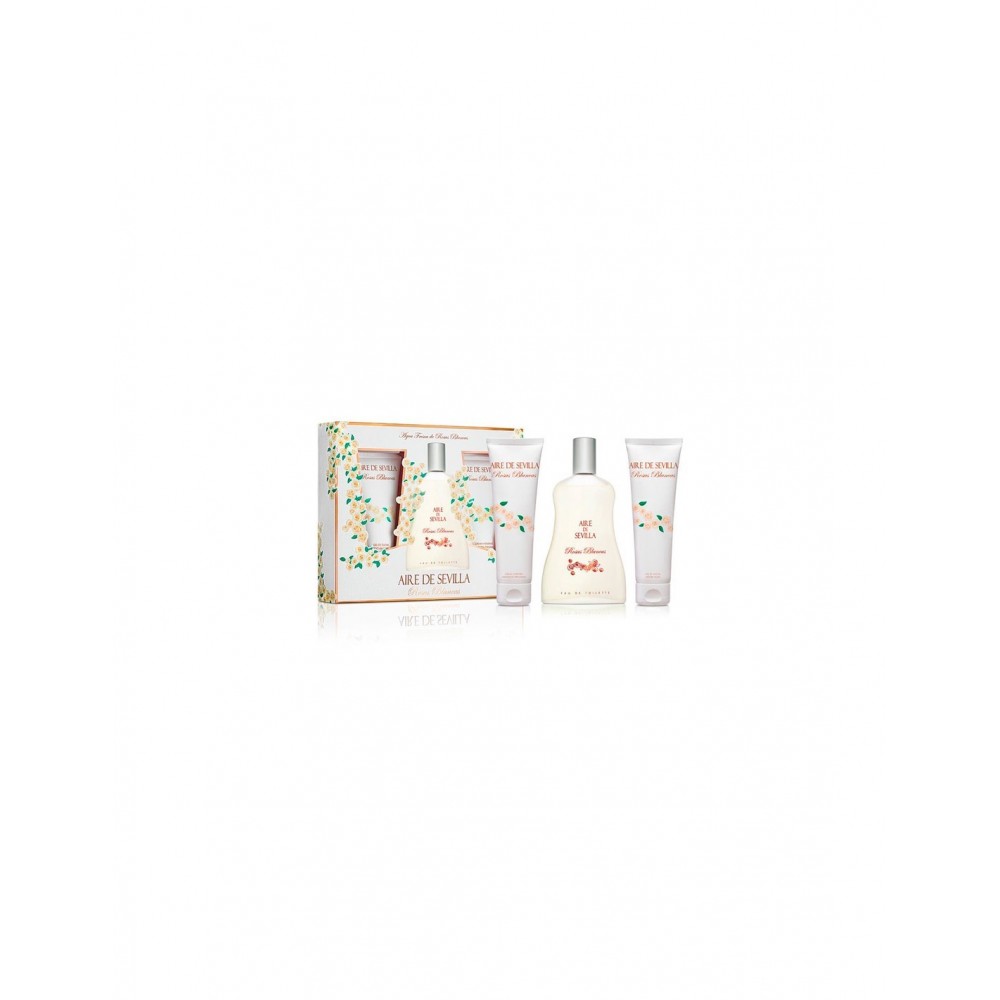 Aire De Sevilla Rosas Blancas Edt Spray 100ml Sets