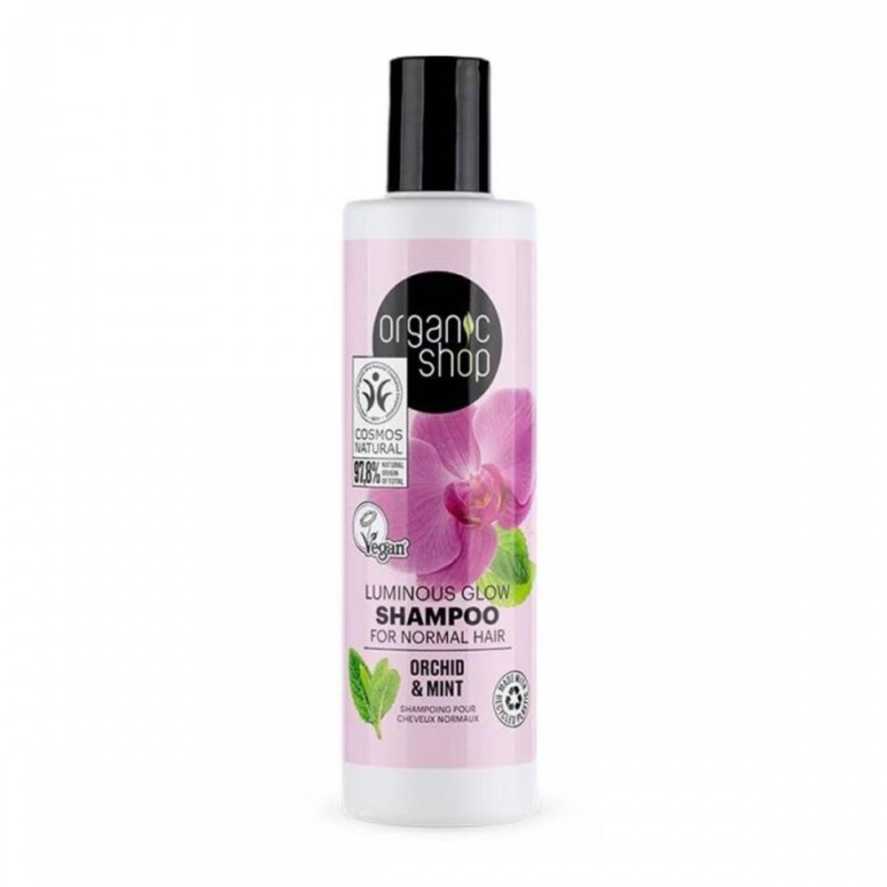 Organic Shop Natura Siberica Orchid y Mint Champu Cabello Normal 280ml