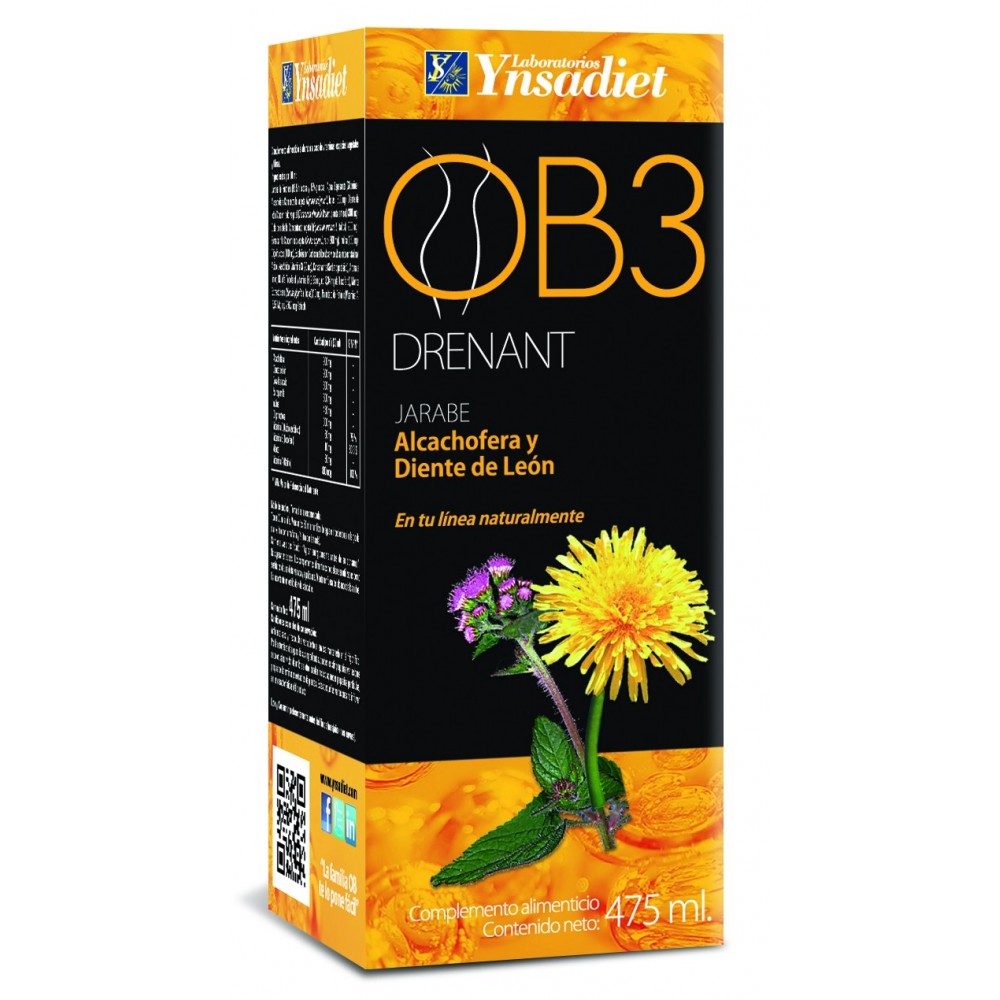 Ynsadiet Ob 3 Drenante 475ml