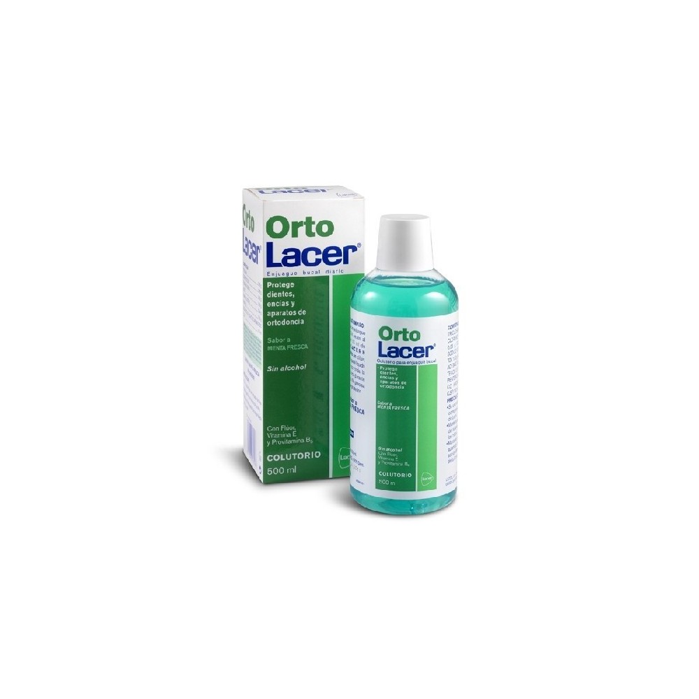 Ortolacer Mouthwash Sabor Menta 500ml