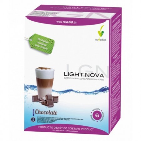 Novadiet Light Nova Chocolate 6 Sobres