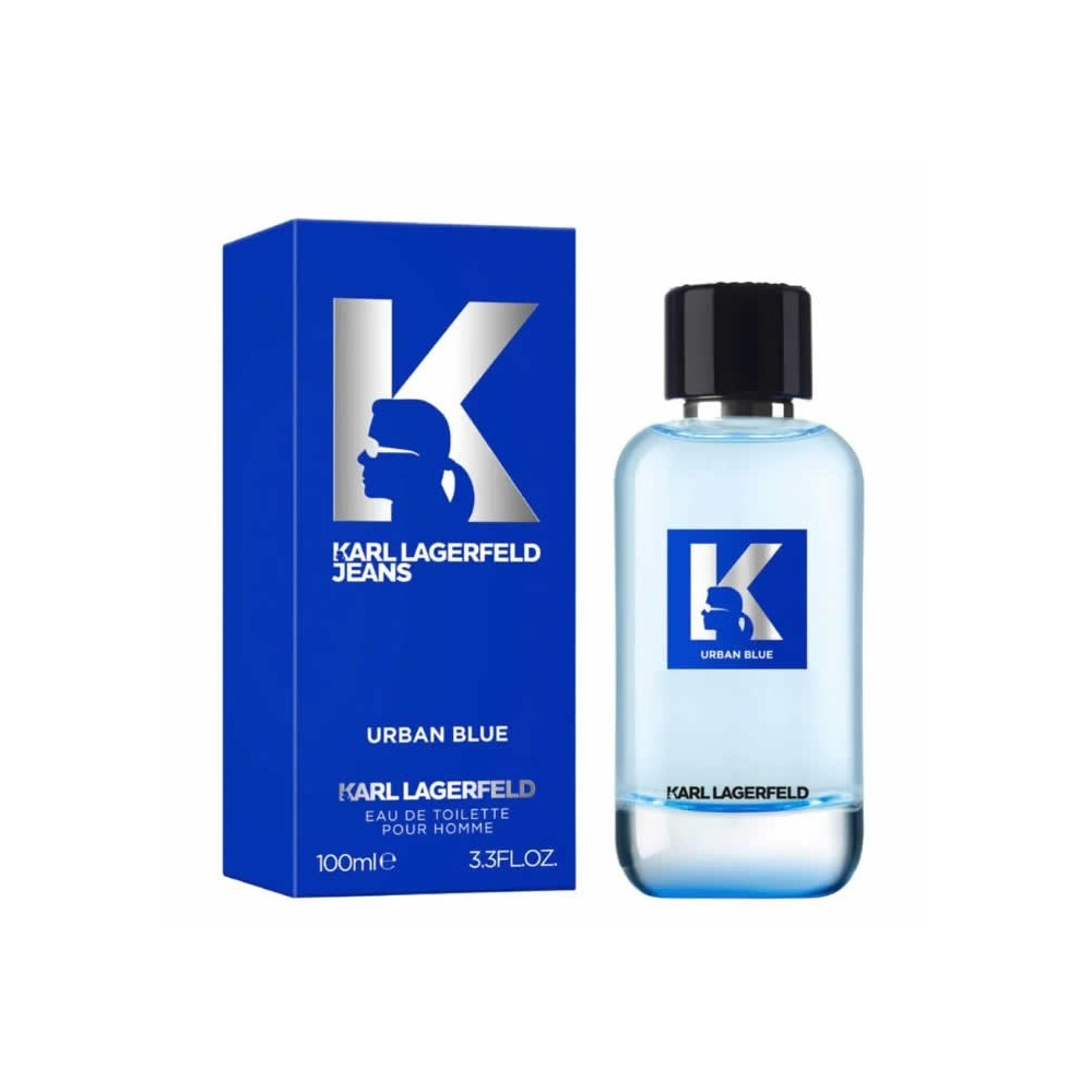 Karl Lagerfeld Jeans Urban Blue Eau De Toilette Spray 100ml
