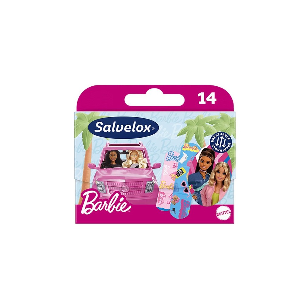 Salvelox Barbie Band-Aids 14 Units