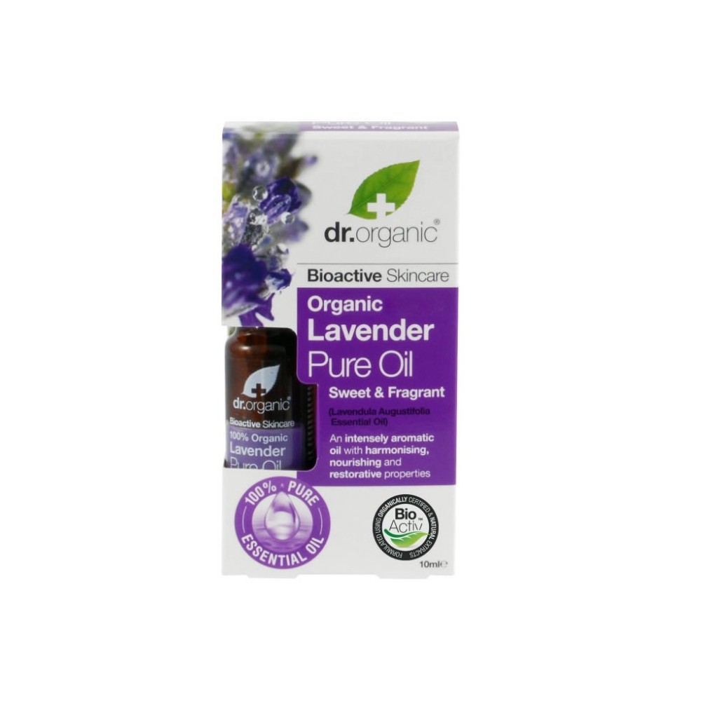 Dr Organic Lavender Pure Oil 10ml