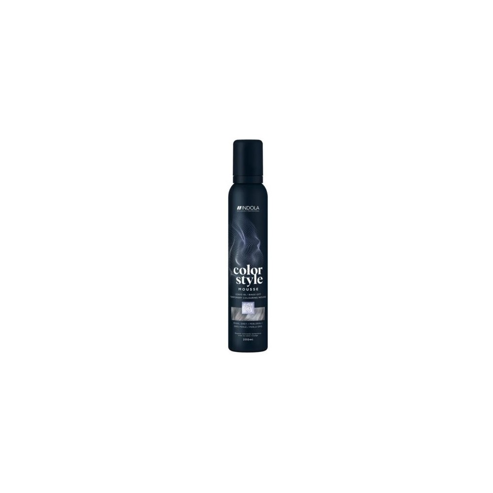 Indola Color Style Mousse Pearl Grey 200ml