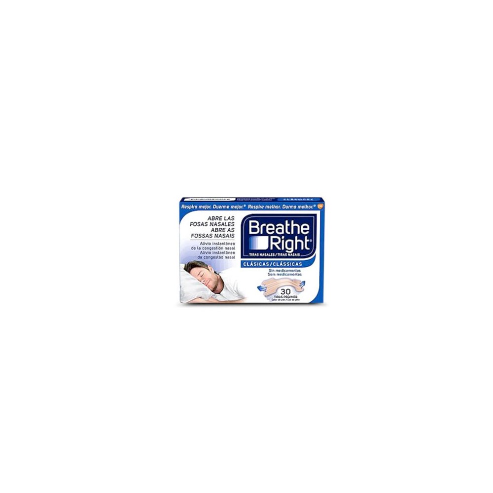 Breathe Right Nasal Strips Small Size 30 Units 