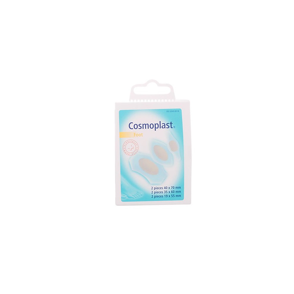 "Cosmoplast Anti-Blister Feet" 6 vienetai