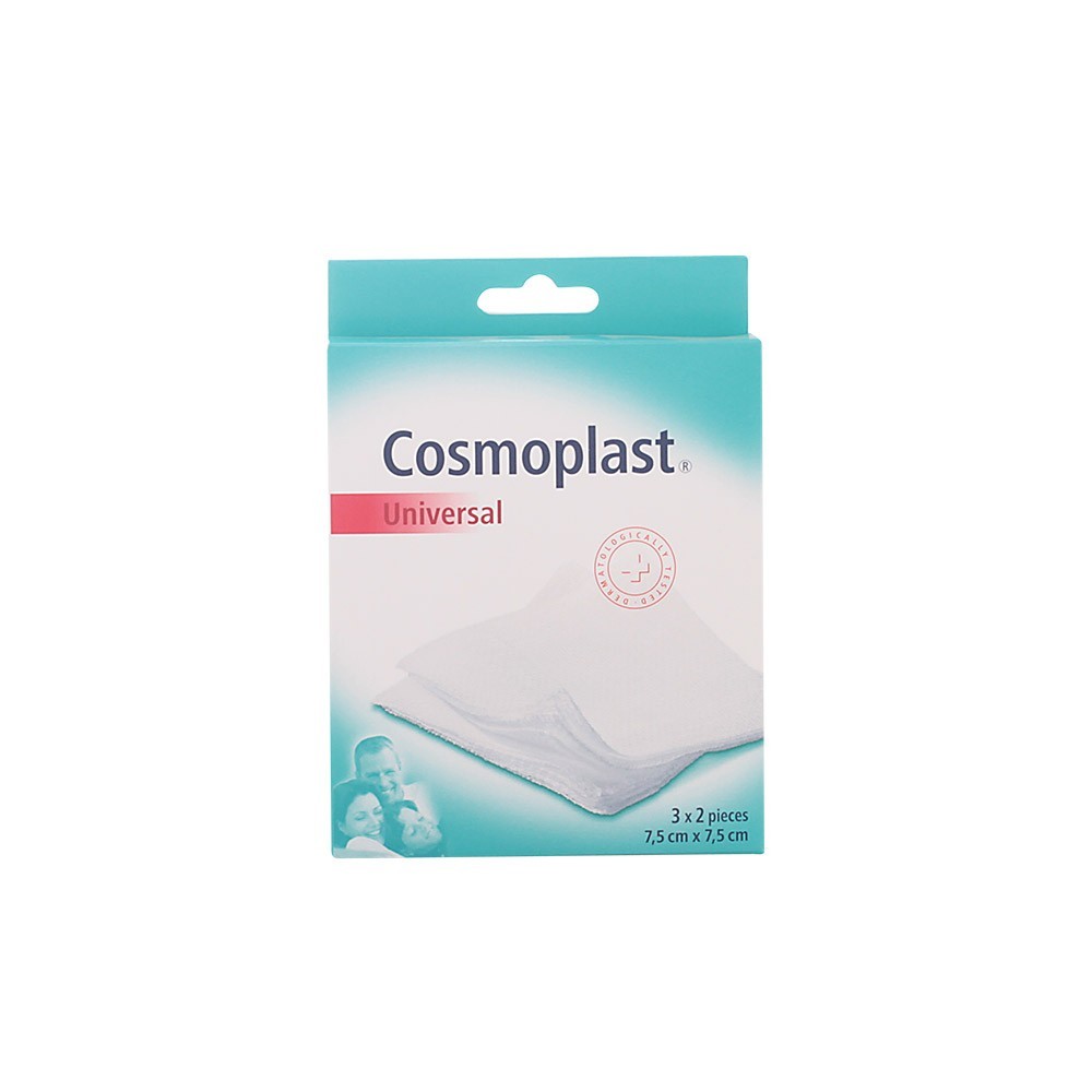 Cosmoplast sterilus žvilgsnis 7,5x7,5 cm 3x2 vienetai