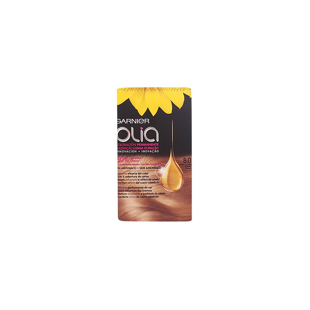 Garnier Olia Permanent Coloring 8,0 Light Blond