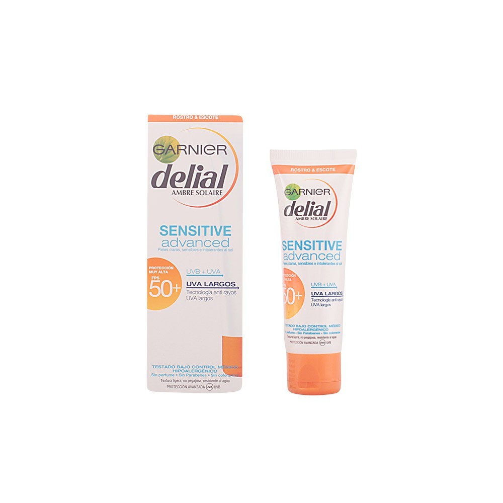 "Delial Sensitive Advanced Kremas su  Spf50" 50ml