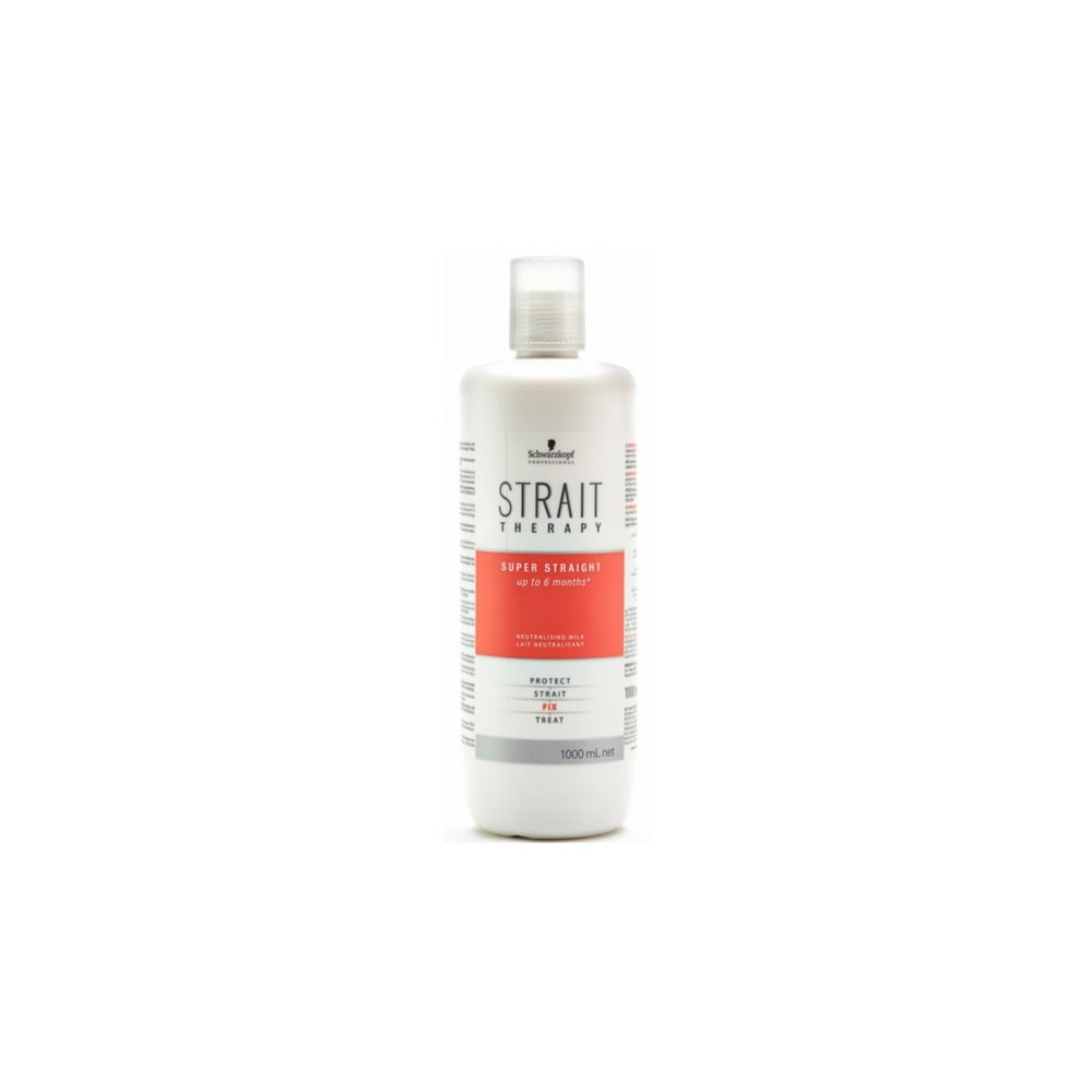 Plaukų priemonė Strait Therapy Neutralising Milk, 1000 ml