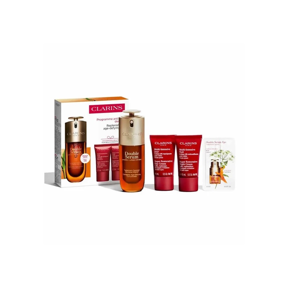 Clarins Double Serum 50ml Set 4 Pieces