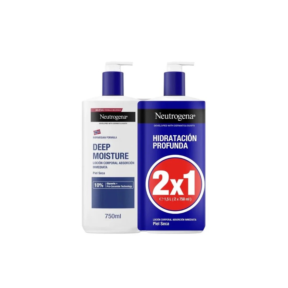 Neutrogena Hydration Lotion 2x750ml