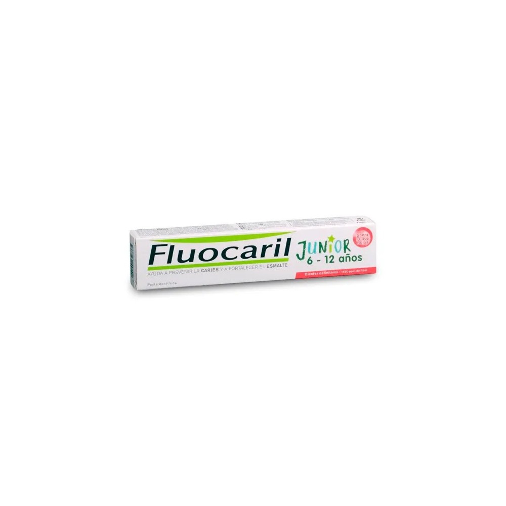 Fluocaril Junior Red Fruit Gel 75ml