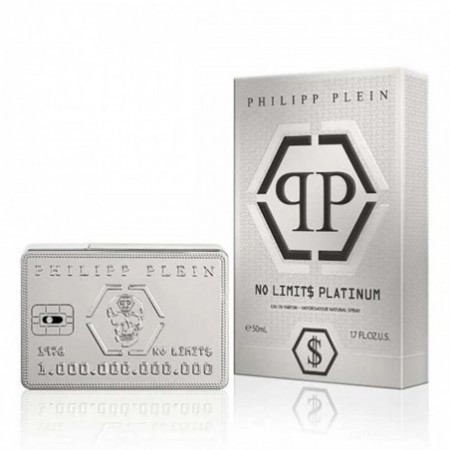 Philipp Plein No Limits Platinum Eau De Parfum 100ml Spray