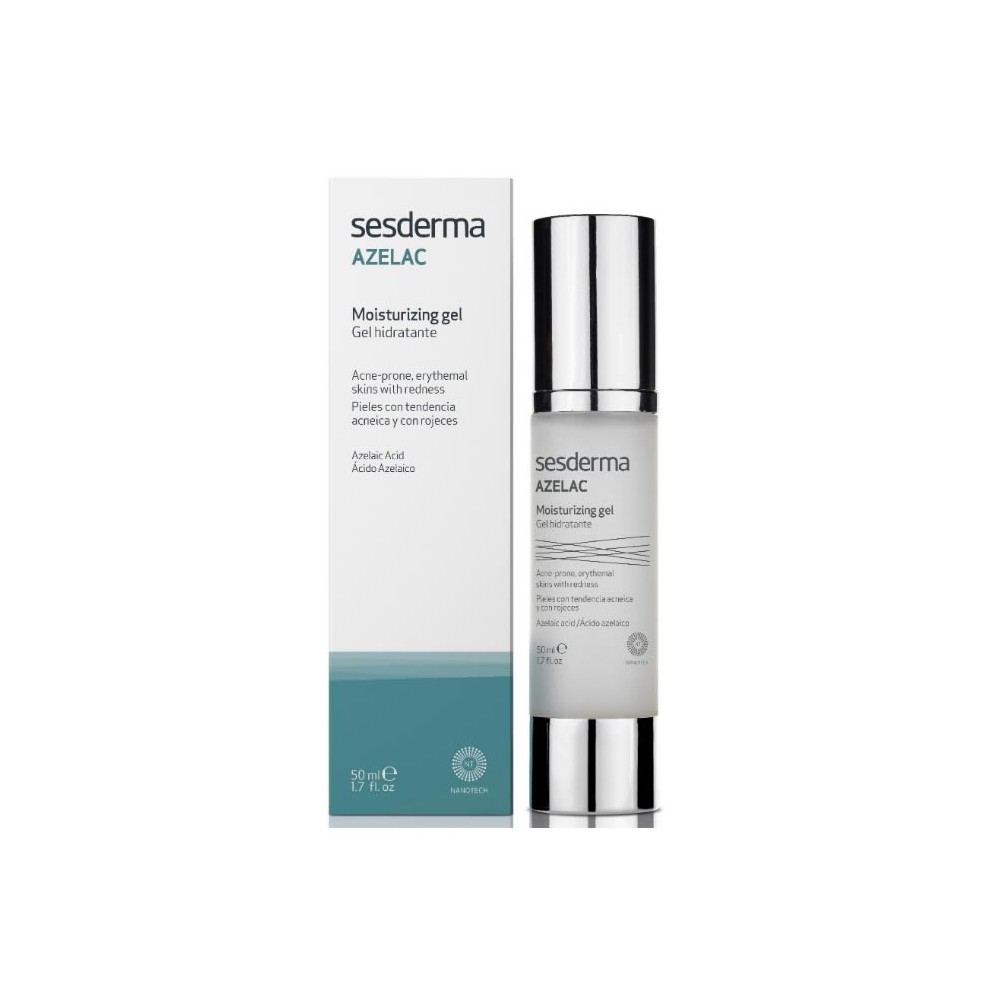 SESDERMA drėkinamasis gelis AZELAC, 50 ml