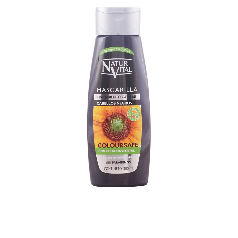 Naturaleza Y Vida Colorsafe juoda kapiliarinė kaukė 300ml