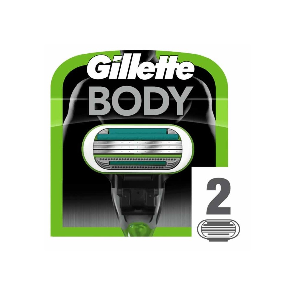 "Gillette" kūno užpildas 2 vienetai