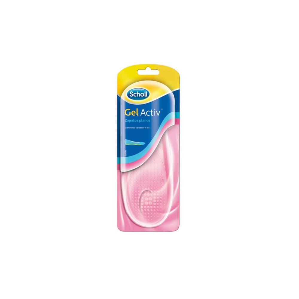 Scholl GelActiv Insoles For Flat Shoes Size 35-40.5