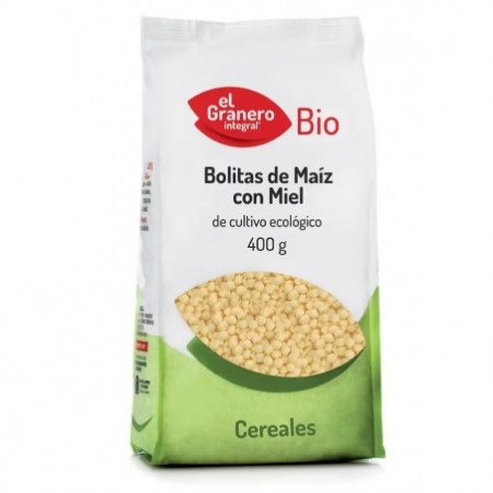 Granero Bolitas De Maiz Con Miel Bio 400g