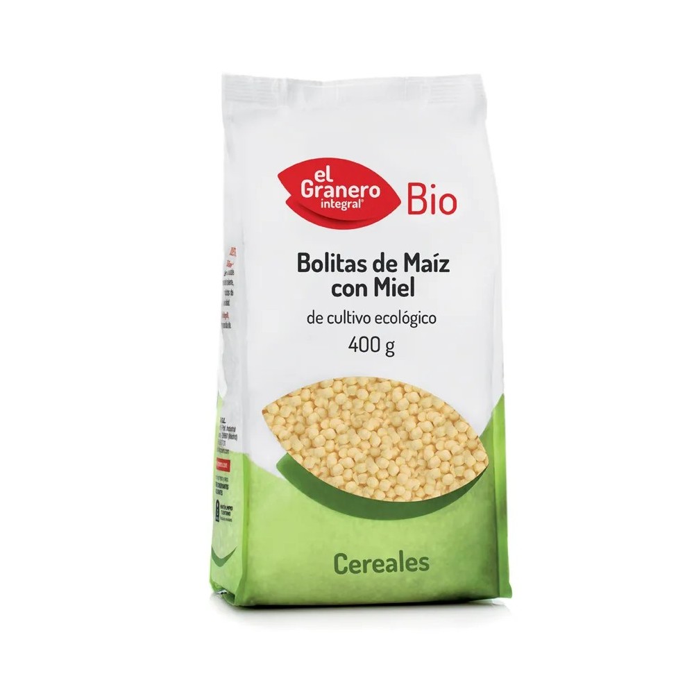 Granero Bolitas De Maiz Con Miel Bio 400g