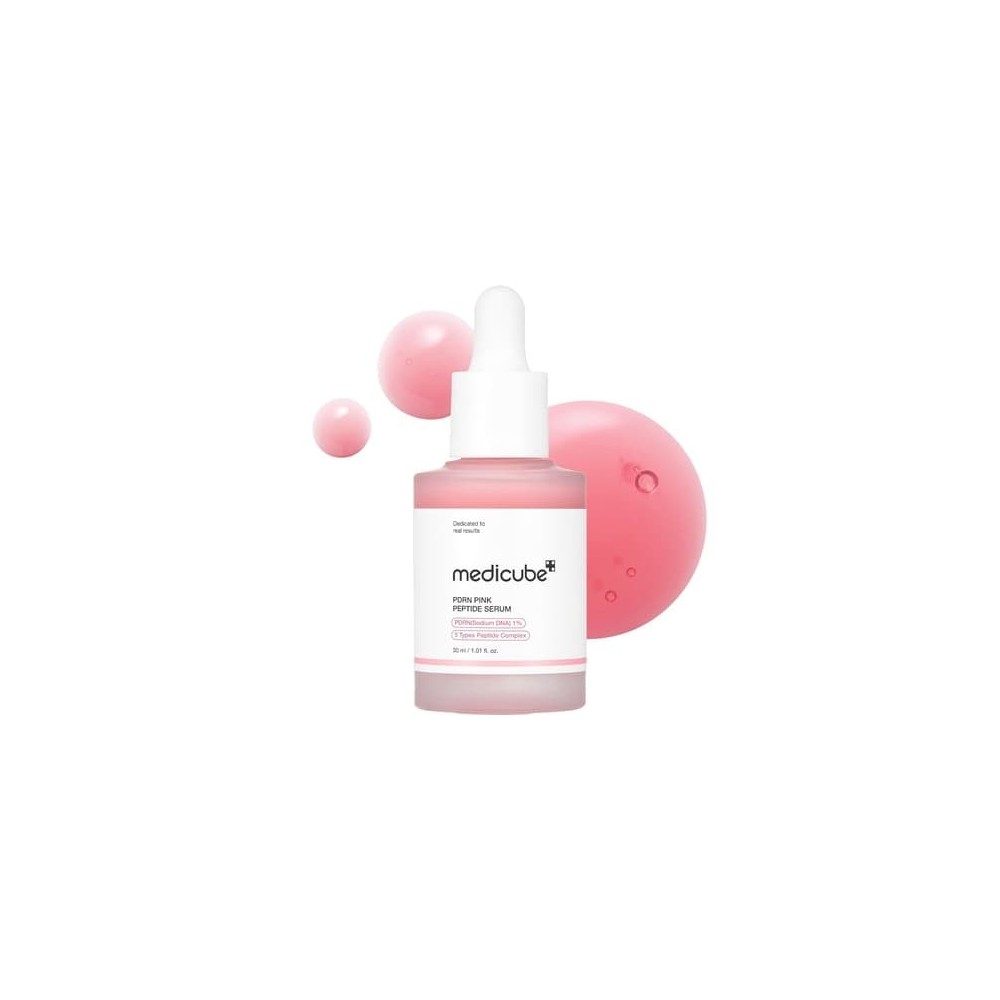 Medicube Pdrn Pink Peptide Serum veido serumas 30ml