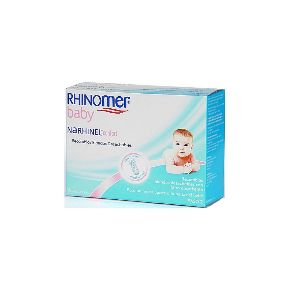 "Rhinomer Baby Narhinel Confort" 20 vienetų