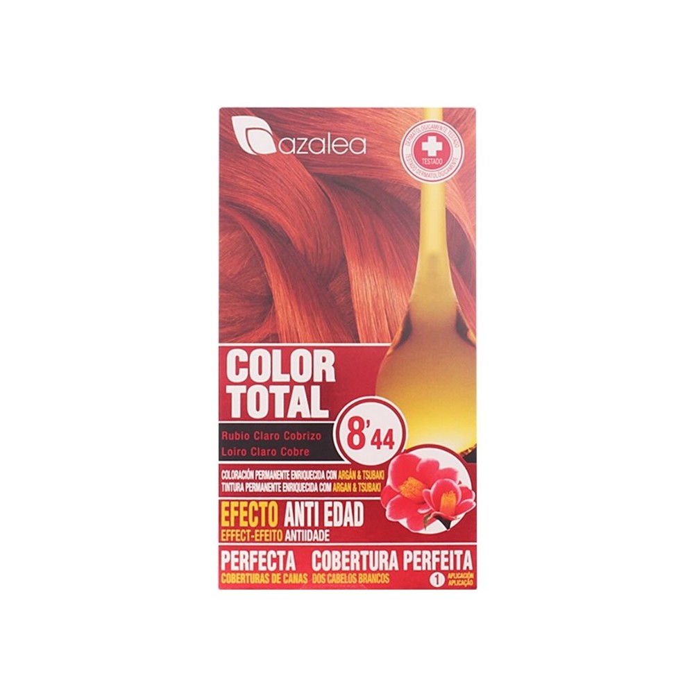 Azalea Color Total 8,44 Light Blond Hair Copper Plaukų dažai