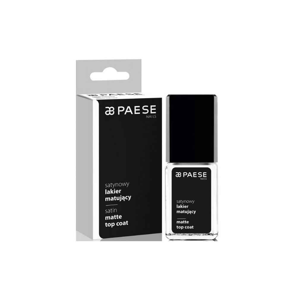 Paese Nail Care Satin Matte Top Coat