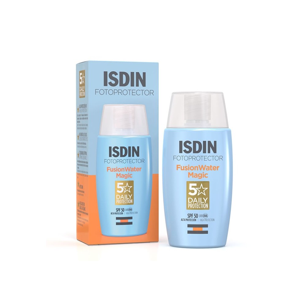 "Isdin Fusion Water Magic Spf50" apsauga nuo saulės 50ml