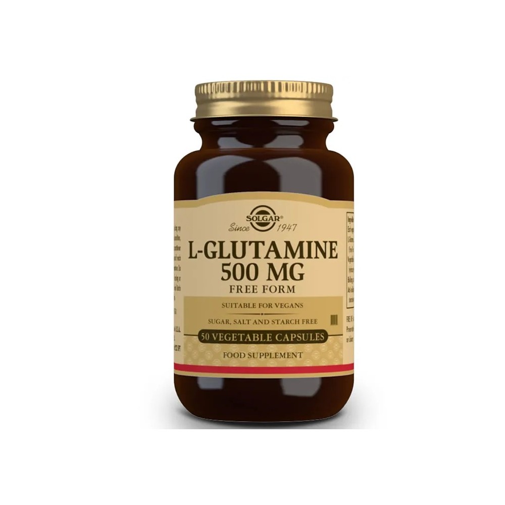 Solgar L-Glutamina 500mg 50 Capsules