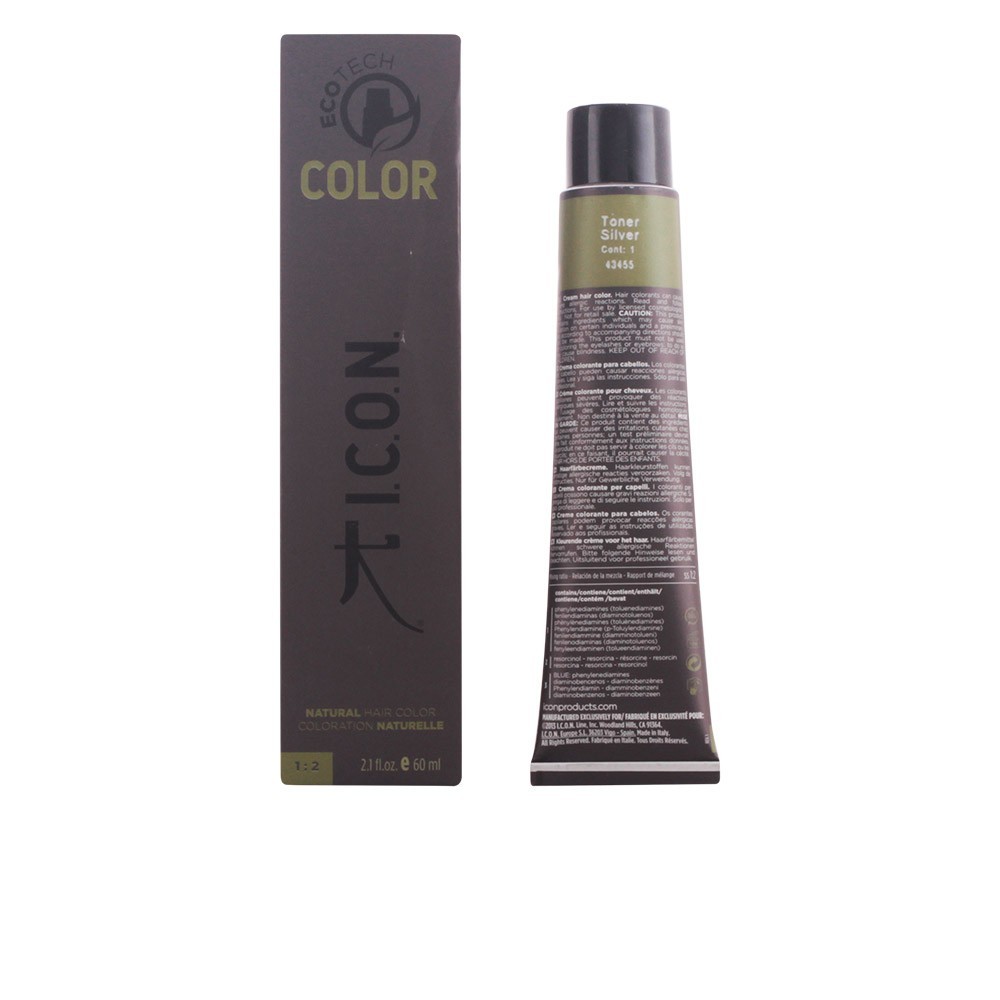 Icon Ecotech Color Toner Silver 60ml Plaukų dažai