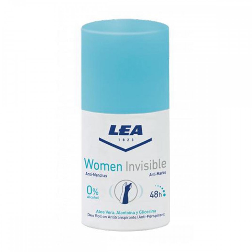 "Lea Women Invisible Aloe Vera" dezodorantas Roll-On 50ml