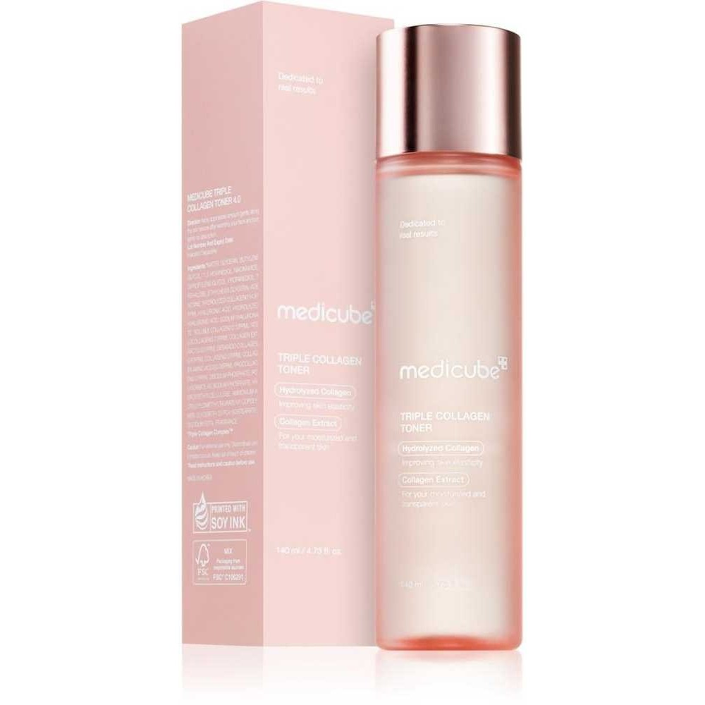 Medicube Renew Triple Collagen Toner 4.0 140ml - A Rejuvenating Toner  veido tonikas