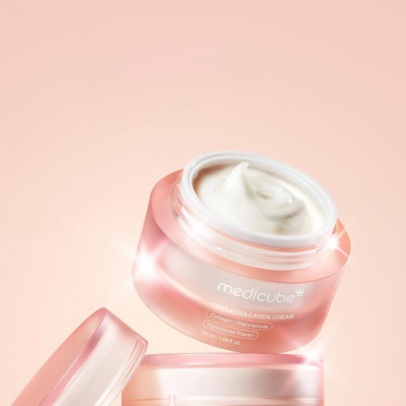 MEDICUBE Triple Collagen Cream 4.0 - stangrinamasis veido kremas 50 ml