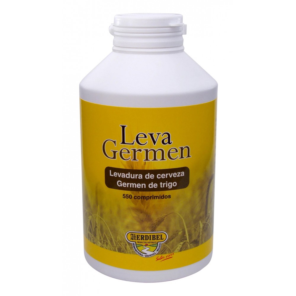 Herdibel Levadura Germen Trigo 650 Mg 600 Comp