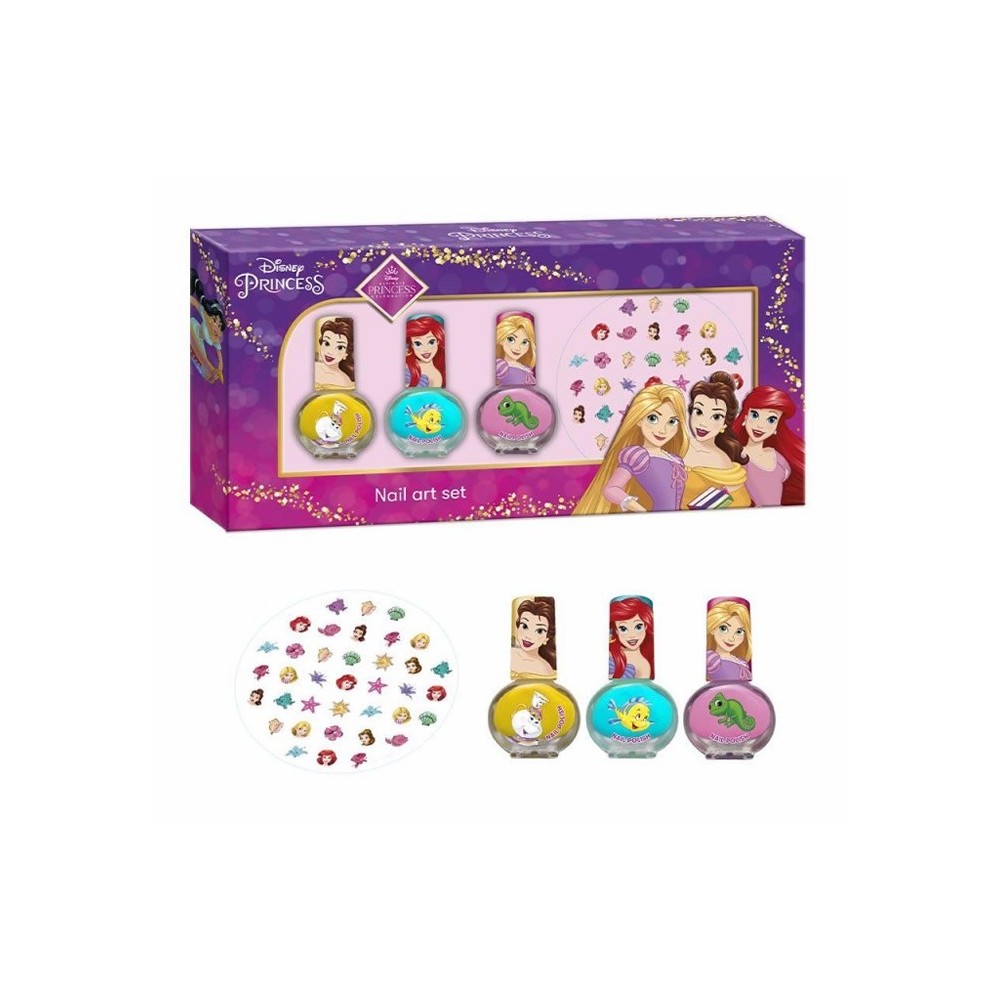 Disney Princess Nail Art Set 4 Pieces