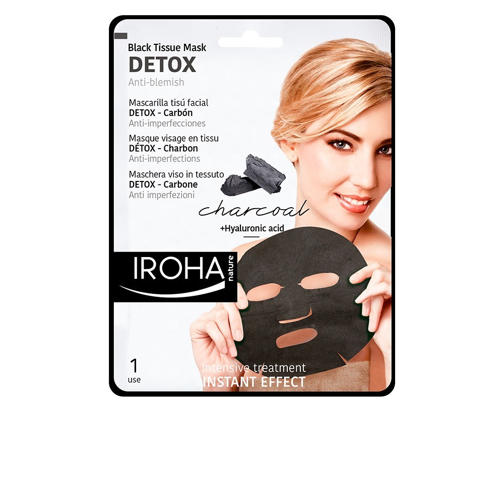 Iroha Nature Detox Black Tissue Mask 1 Unit