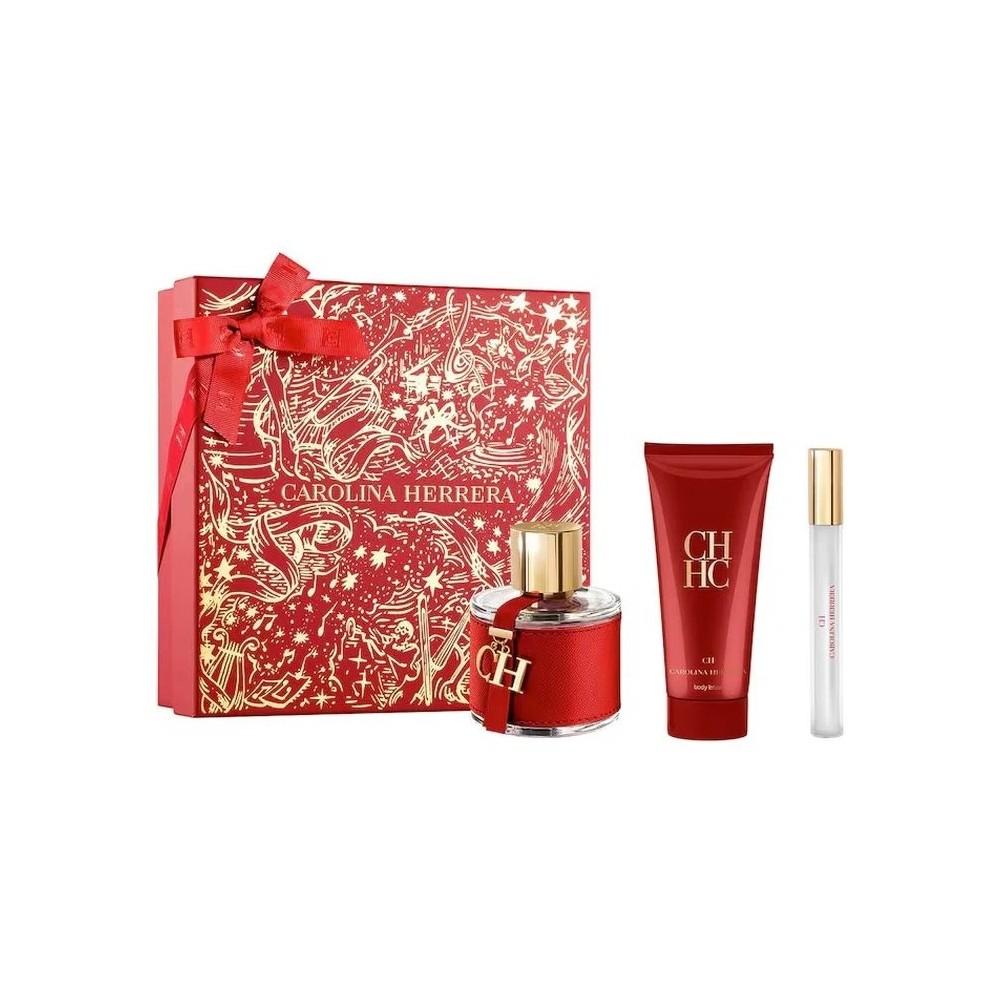 Carolina Herrera Ch Eau De Toilette Spray 100ml Set 3 Pieces